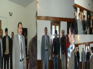 Raja Azam Visit To Al-Ahad group Of Technologies Gilgit